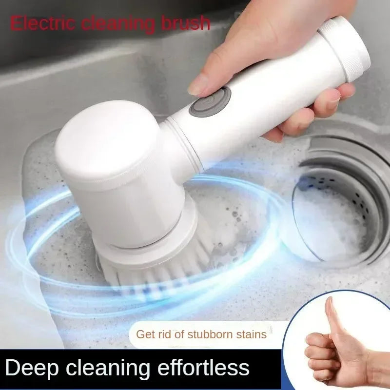 QuickClean Power Spin Scrubber